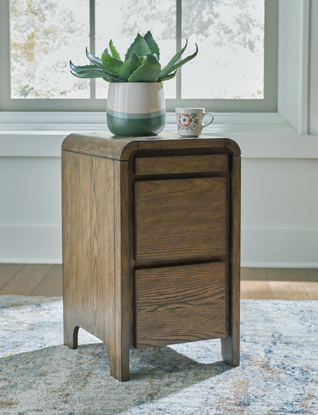 Mega Furniture - Ashley Furniture - Jensworth Accent Table - Accent Table / Brown - A4000636