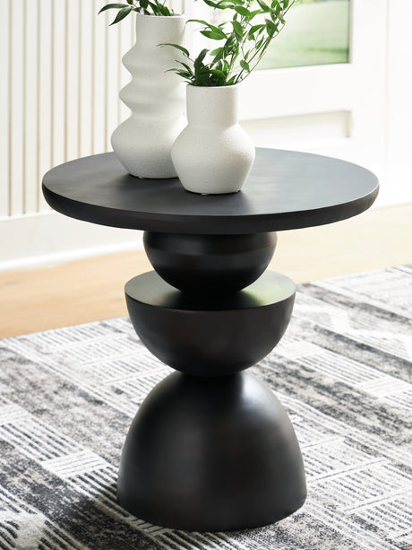 Mega Furniture - Ashley Furniture - Kurtson Accent Table - Accent Table / Bronze Finish - A4000680