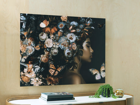 Mega Furniture - Ashley Furniture - Valfer Wall Decor - Wall Art / Orange/Black/White - A8000481