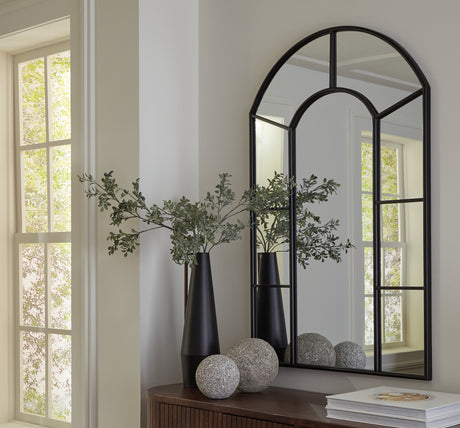 Mega Furniture - Ashley Furniture - Evengton Mirror - Accent Mirror / Black - A8010319