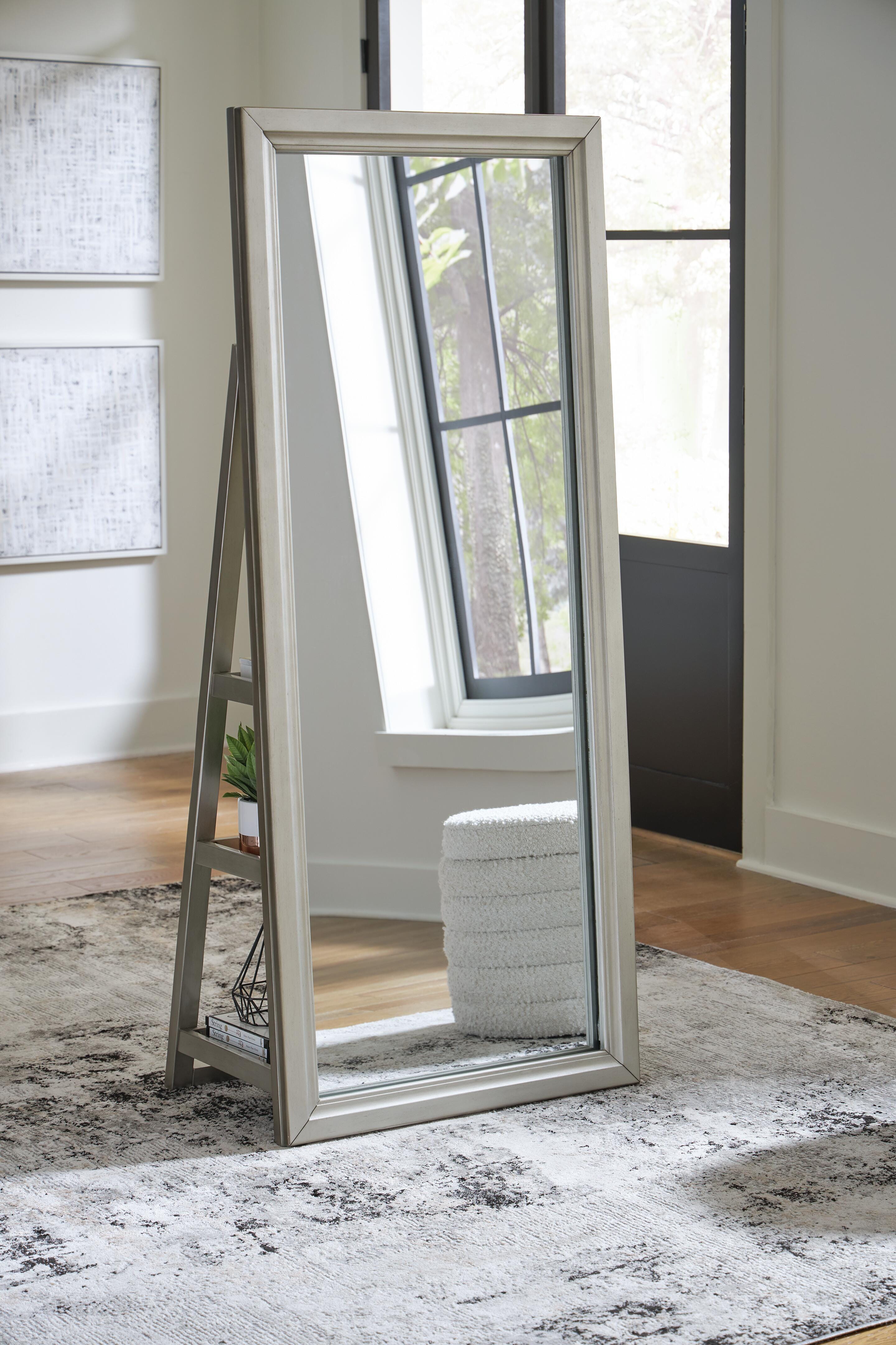 Signature Design by Ashley Evesen Floor Standing Mirror - Thumbnail 2