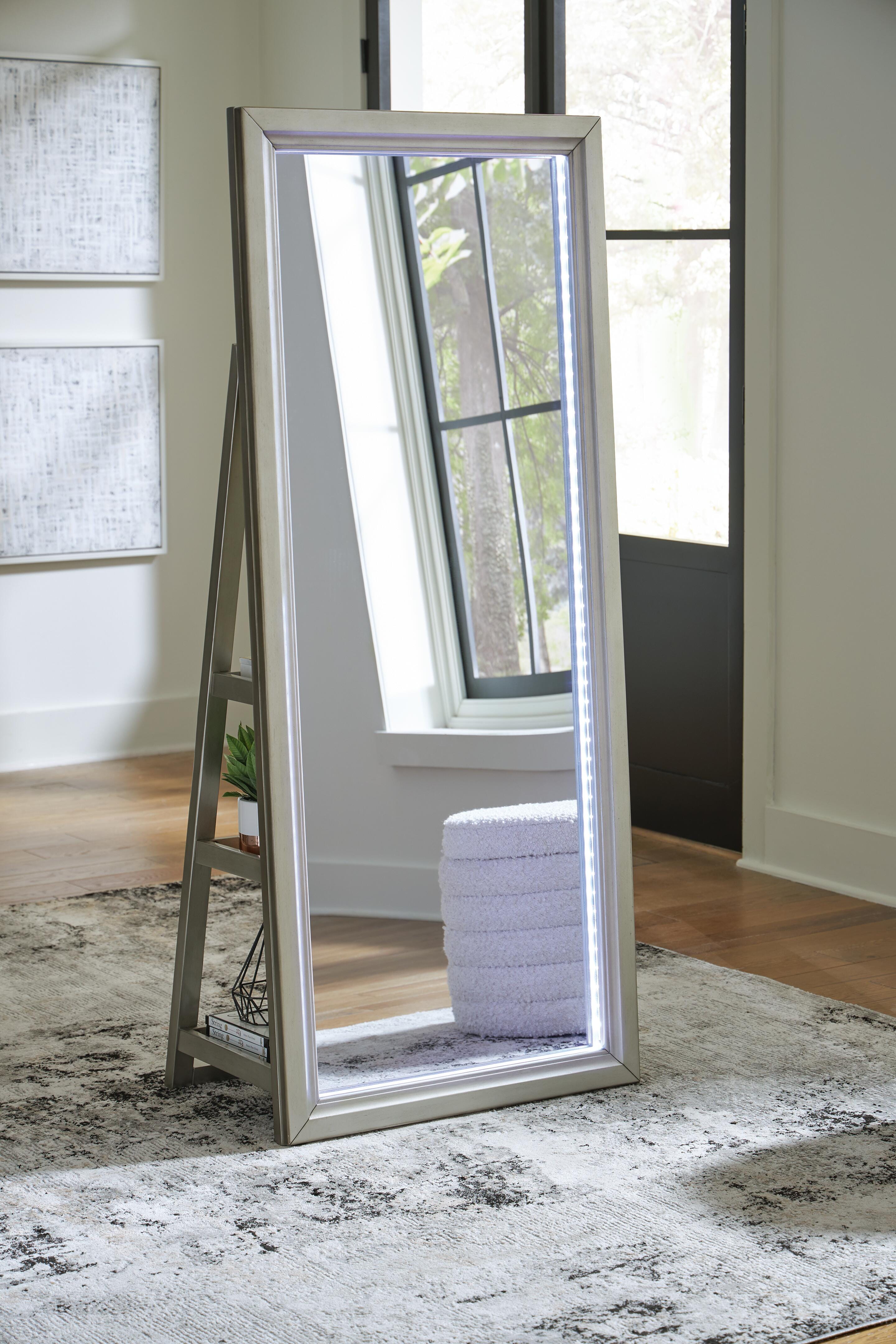 Signature Design by Ashley Evesen Floor Standing Mirror - Thumbnail 3