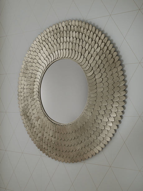 Mega Furniture - Ashley Furniture - Wrightmund Mirror - Accent Mirror / Champagne Finish - A8010422