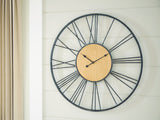 Mega Furniture - Ashley Furniture - Brockett Wall Decor - Wall Clock - A8010452