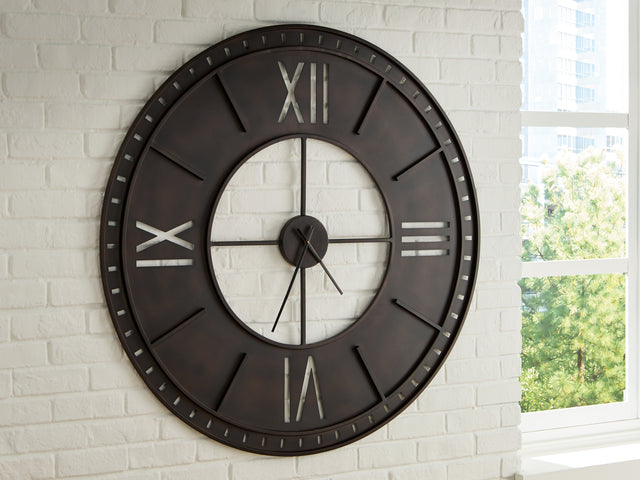 Mega Furniture - Ashley Furniture - Lytle Wall Decor - Wall Clock - A8010453