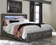 Mega Furniture - Ashley Furniture - Baystorm Bedroom - Dresser and Mirror / Gray - B221B30
