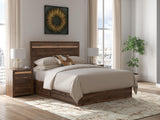Mega Furniture - Ashley Furniture - Janfyn Bedroom - Queen Panel Bed with 2 Sided Storage - PCB1010B6