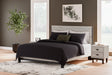 Mega Furniture - Ashley Furniture - Vessalli Bedroom - Two Drawer Night Stand / Two-tone - B1036-92