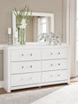Mega Furniture - Ashley Furniture - Maeling Bedroom - Dresser and Mirror - PCB1119B1