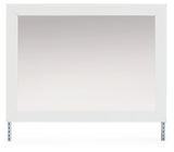 Mega Furniture - Ashley Furniture - Maeling Bedroom - Bedroom Mirror / White - PCB1119-36