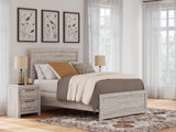 Mega Furniture - Ashley Furniture - Broachmyn Bedroom - Full Panel Bed / Gray - PCB1120B9