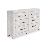 Mega Furniture - Ashley Furniture - Makidern Bedroom - Six Drawer Dresser - PCB1171-31