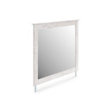 Mega Furniture - Ashley Furniture - Makidern Bedroom - Bedroom Mirror / Whitewash - PCB1171-36