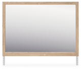 Mega Furniture - Ashley Furniture - Cielden Bedroom - Bedroom Mirror / Tan - B1199-36