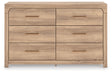 Mega Furniture - Ashley Furniture - Kinlanni Bedroom - Six Drawer Dresser - PCB1360-31