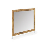 Mega Furniture - Ashley Furniture - Maystonna Bedroom - Bedroom Mirror / Brown - PCB1580-36