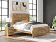 Mega Furniture - Ashley Furniture - Maystonna Bedroom - King Crossbuck Panel Bed - PCB1580B6