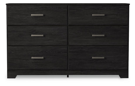 Mega Furniture - Ashley Furniture - Belachime Bedroom - Twin Panel Bed / Charcoal - B2589B11