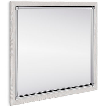 Mega Furniture - Ashley Furniture - Altyra Bedroom - Bedroom Mirror / White - B2640-36