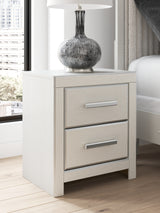 Mega Furniture - Ashley Furniture - Zuraleus Bedroom - California King Upholstered Bed / White - PCB3381B14