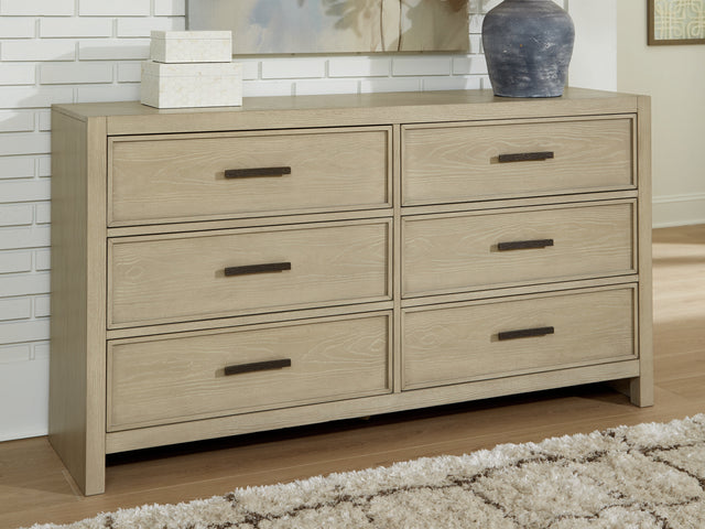 Mega Furniture - Ashley Furniture - Calmoro Bedroom - Dresser - B602-31