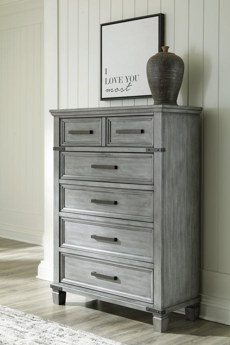 Mega Furniture - Ashley Furniture - Russelyn Bedroom - Queen Storage Bed / Gray - B772B3