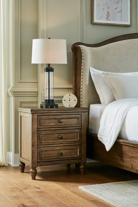 Mega Furniture - Ashley Furniture - Sturlayne Bedroom - Dresser and Mirror / Brown - B787B1
