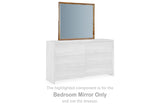 Mega Furniture - Ashley Furniture - Dressonni Bedroom - Bedroom Mirror / Brown - B790-36