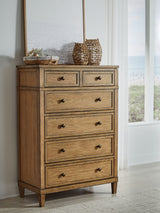 Mega Furniture - Ashley Furniture - Sharlance Bedroom - Six Drawer Chest / Brown - B895-46