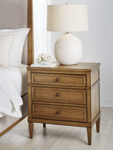 Mega Furniture - Ashley Furniture - Sharlance Bedroom - Three Drawer Night Stand / Brown - B895-93