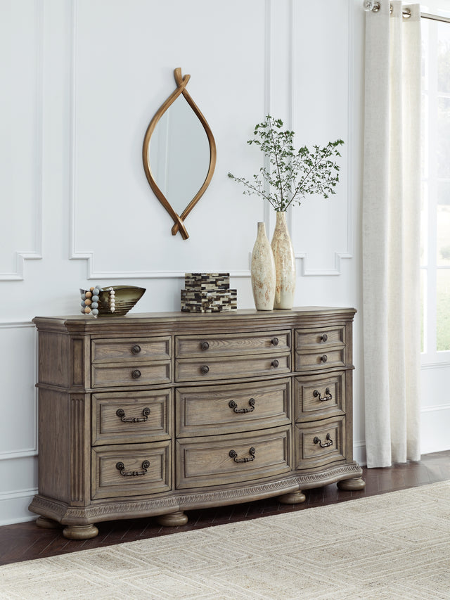 Mega Furniture - Ashley Furniture - Ardenfield Bedroom - Three Drawer Night Stand / Light Brown - B944-93