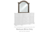 Mega Furniture - Ashley Furniture - Ardenfield Bedroom - Bedroom Mirror / Light Brown - B944-36