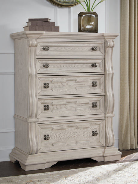 Mega Furniture - Ashley Furniture - Bruchandi Bedroom - Five Drawer Chest - PCB948-46