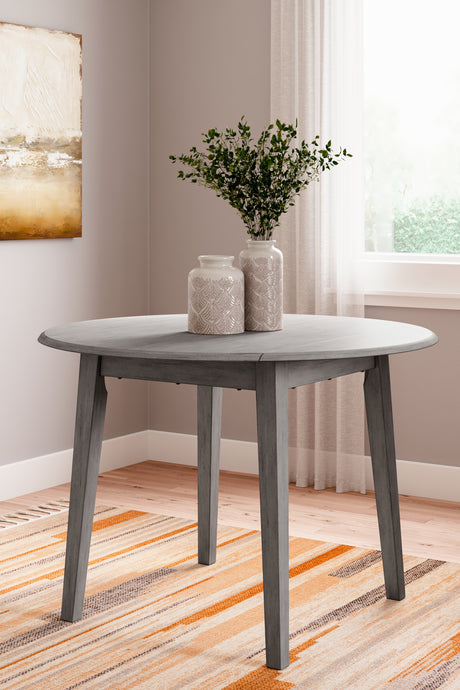 Mega Furniture - Ashley Furniture - Shullden Dining Room - Dining Chair (Set of 2) / Gray - D194-01X2