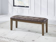 Mega Furniture - Ashley Furniture - Urbinforte Dining Room - Large UPH Dining Room Bench - PCD592-00