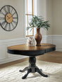 Mega Furniture - Ashley Furniture - Clorazi Dining Room - Oval DRM Butterfly EXT Table - PCD619-48