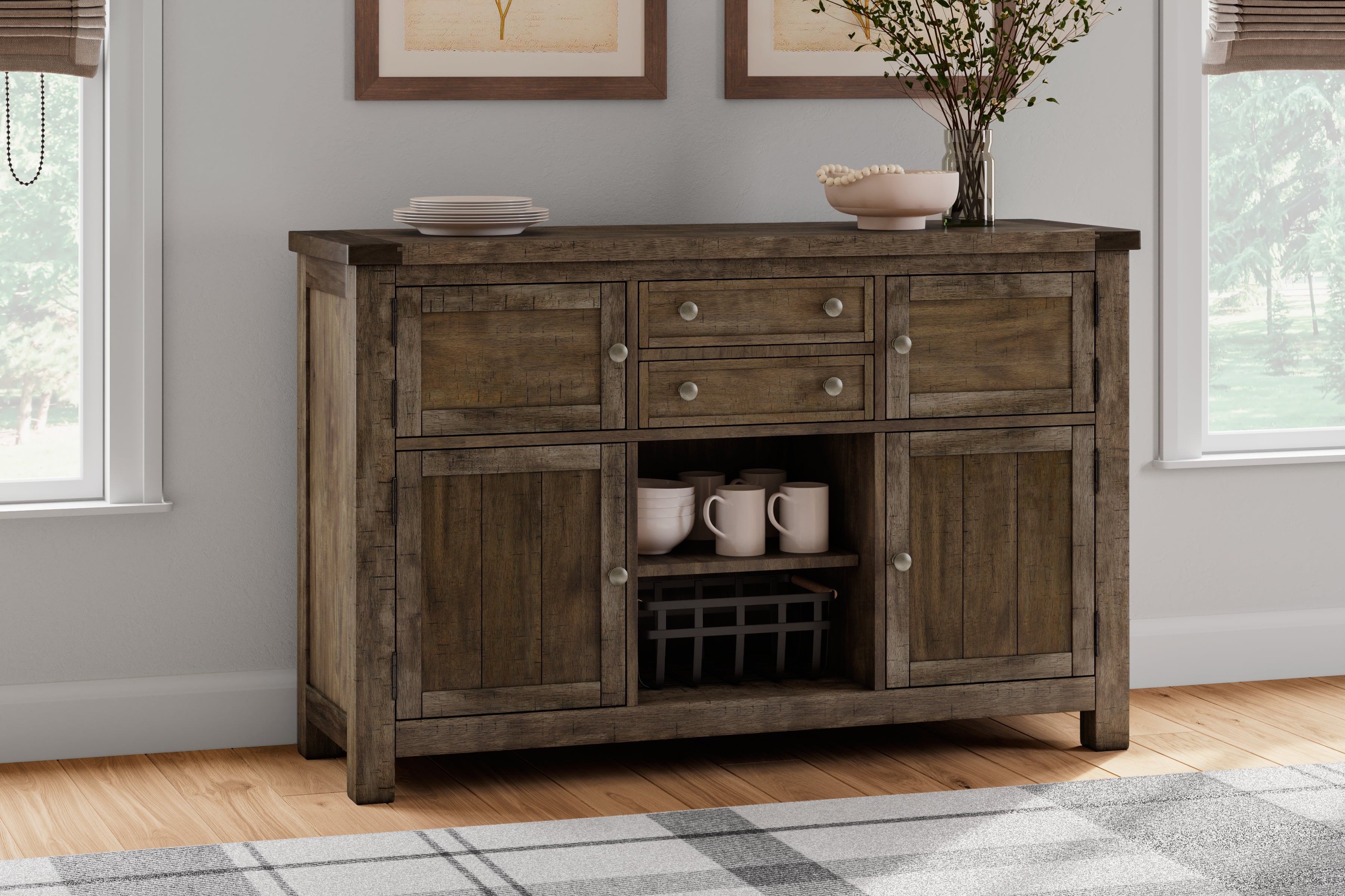 Mega Furniture - Ashley Furniture - Moriville Dining Room – Mega