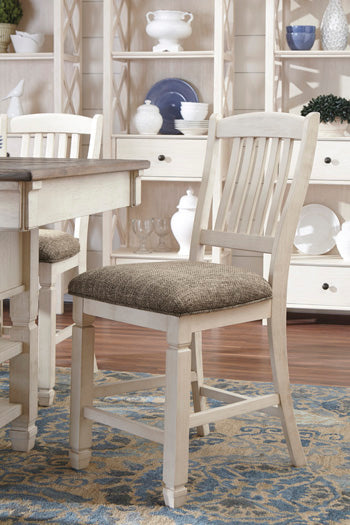 Mega Furniture - Ashley Furniture - Bolanburg Dining Room - Counter Height Bar Stool (Set of 2) / Two-tone - D647-124X2