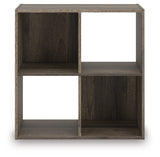 Mega Furniture - Ashley Furniture - Shallifer Four Cube Organizer - Four Cube Organizer / Brown - EA1104-2X2
