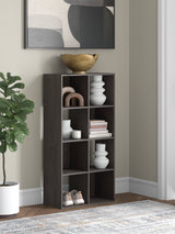 Mega Furniture - Ashley Furniture - Piperton Eight Cube Organizer - Eight Cube Organizer / Charcoal - EA5514-4X2