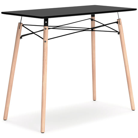 Mega Furniture - Ashley Furniture - Jaspeni Office Desk - Home Office Desk / White/Natural - H020-110