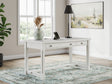 Mega Furniture - Ashley Furniture - Robbinsdale Office Desk - Home Office Desk / Antique White - H742-34