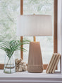Mega Furniture - Ashley Furniture - Dellner Lighting - Ceramic Table Lamp (1/CN) - L100854
