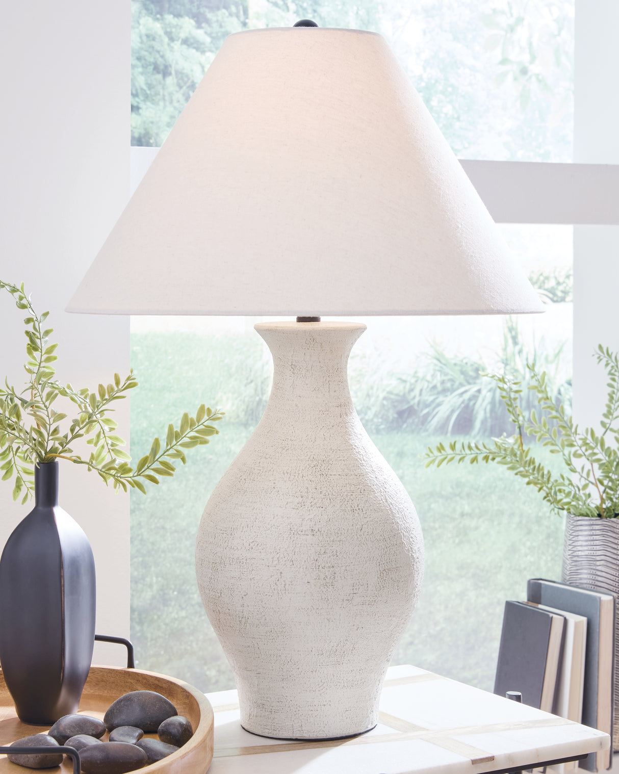 Mega Furniture - Ashley Furniture - Ashbend Lighting - Ceramic Table Lamp (1/CN) - L100884
