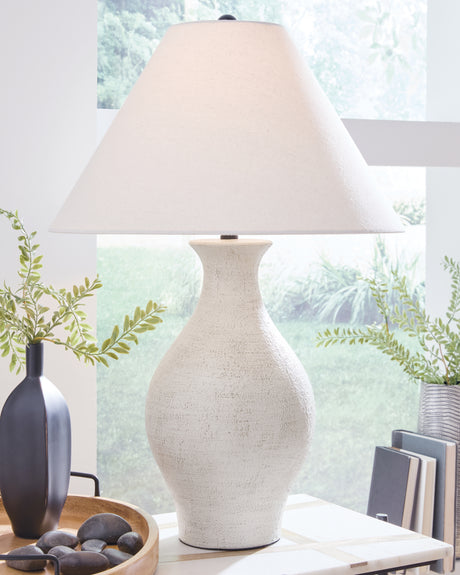 Mega Furniture - Ashley Furniture - Ashbend Lighting - Ceramic Table Lamp (1/CN) - L100884