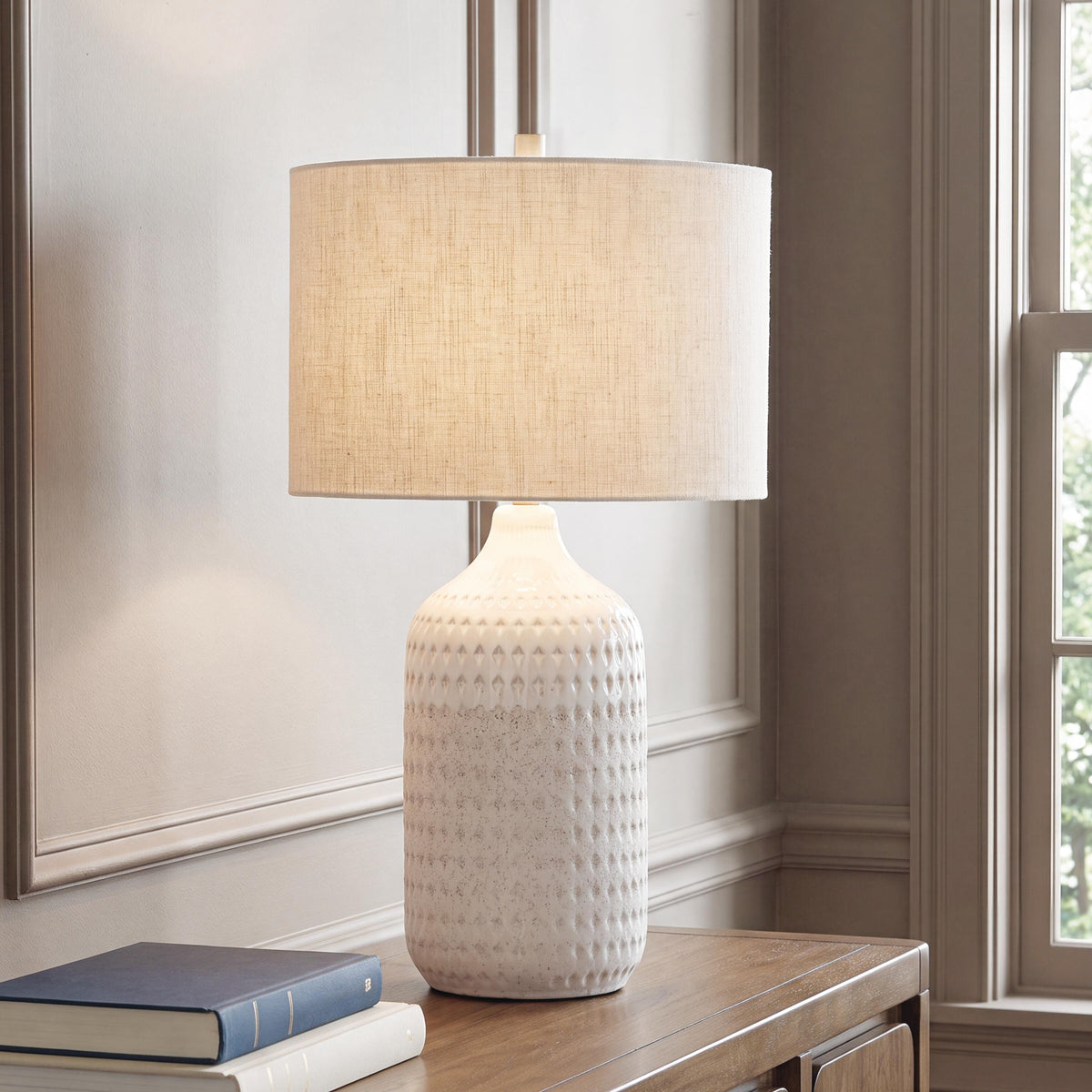 Mega Furniture - Ashley Furniture - Capwich Lighting - Ceramic Table Lamp (1/CN) - L100994