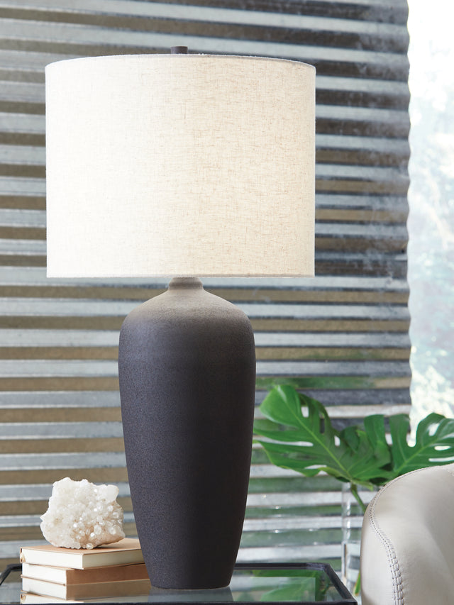 Mega Furniture - Ashley Furniture - Ryenburg Lighting - Metal Table Lamp (1/CN) / Black - L207584
