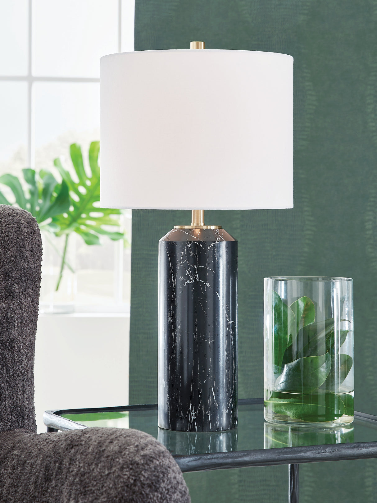 Mega Furniture - Ashley Furniture - Hanzila Lighting - Poly Table Lamp (1/CN) - L236074