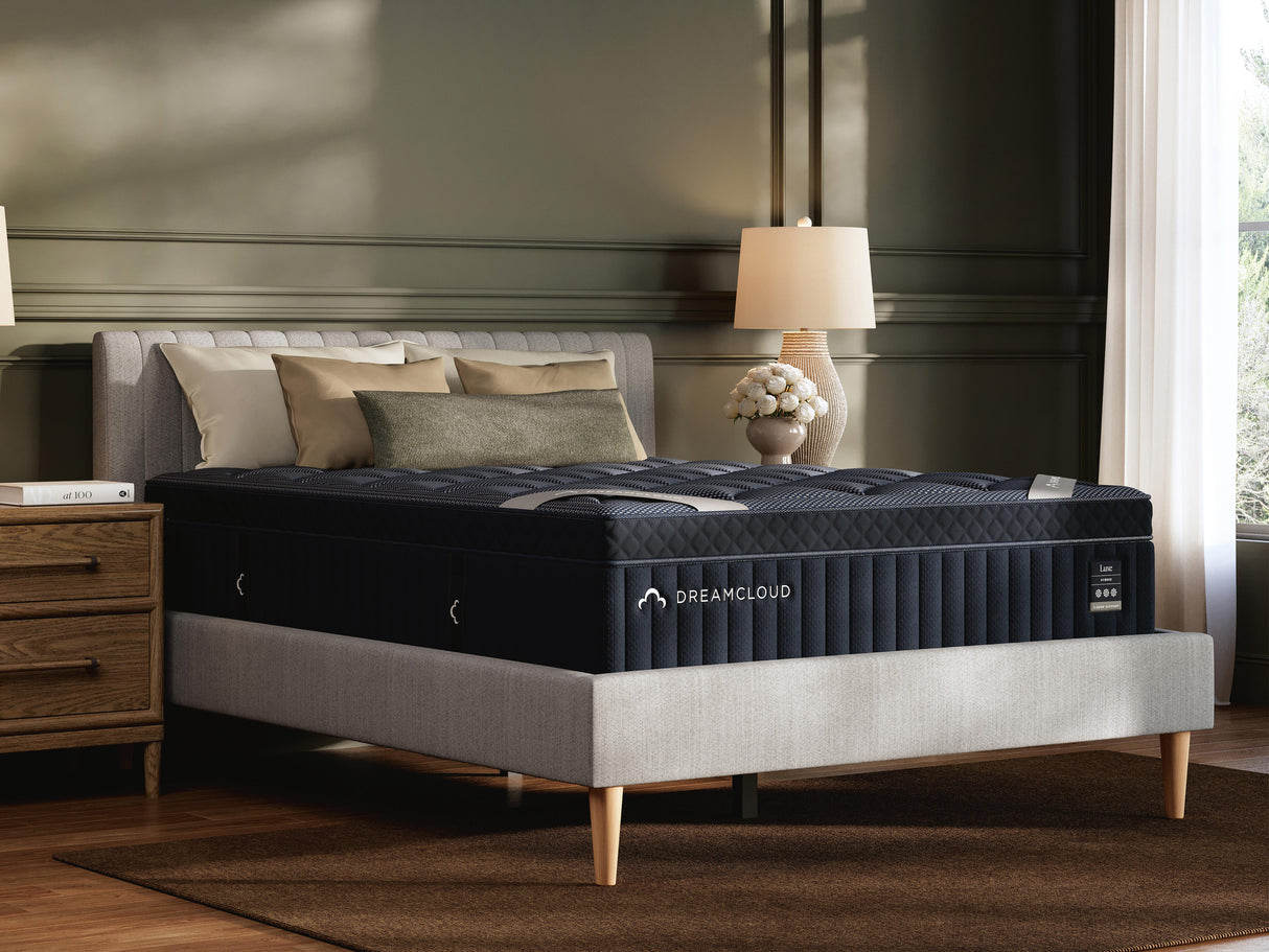 Mega Furniture - Ashley Furniture - DreamCloud Luxe Hybrid Mattresses - Full / White - M13721