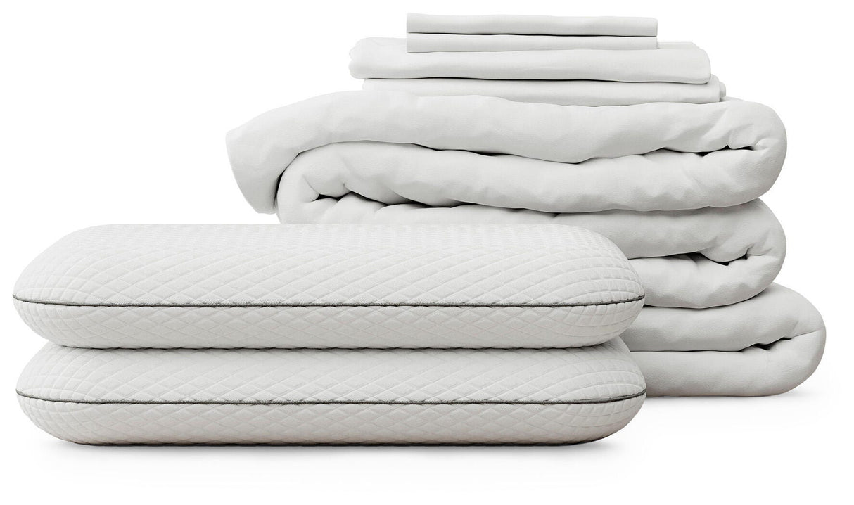 Mega Furniture - Ashley Furniture - RH Mattress Protect Bundle Queen Bedding Bundle - Queen Bedding Bundle - M1B0131